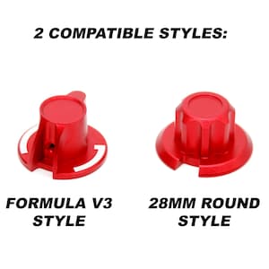 Anodized Aluminium Encoder Knobs for Fanatec Formula v3 Wheel image 2