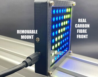 64 LED RGB Matrix for Sim Racing Flags and Gear Indicator