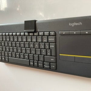 Keyboard Holder for Logitech K400 K400+ Keyboard Sim Rig 8020 Any Surface Mount