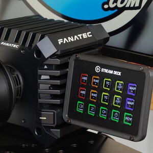 Stream Deck Mount for Fanatec Direct Drive Bases Clubsport, Clubsport+, DD1, DD2, CSL DD & Gran Turismo DD Pro Wheelbase image 4