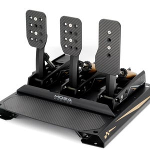 Pro Carbon Pedals - Moza CRP2 Carbon Fibre Pedal Faces