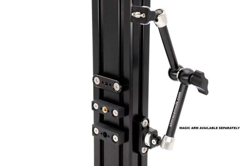 Soportes roscados para cámara de perfil de aluminio - Plataformas para cámaras de simulación de vuelo de carreras imagen 8