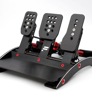 Pro Carbon Pedals - Fanatec Clubsport v3 Carbon Fibre Pedal Faces