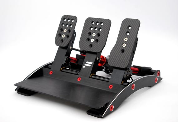 Pro Carbon Pedals - Fanatec Clubsport V3 Carbon Fibre Pedal Faces