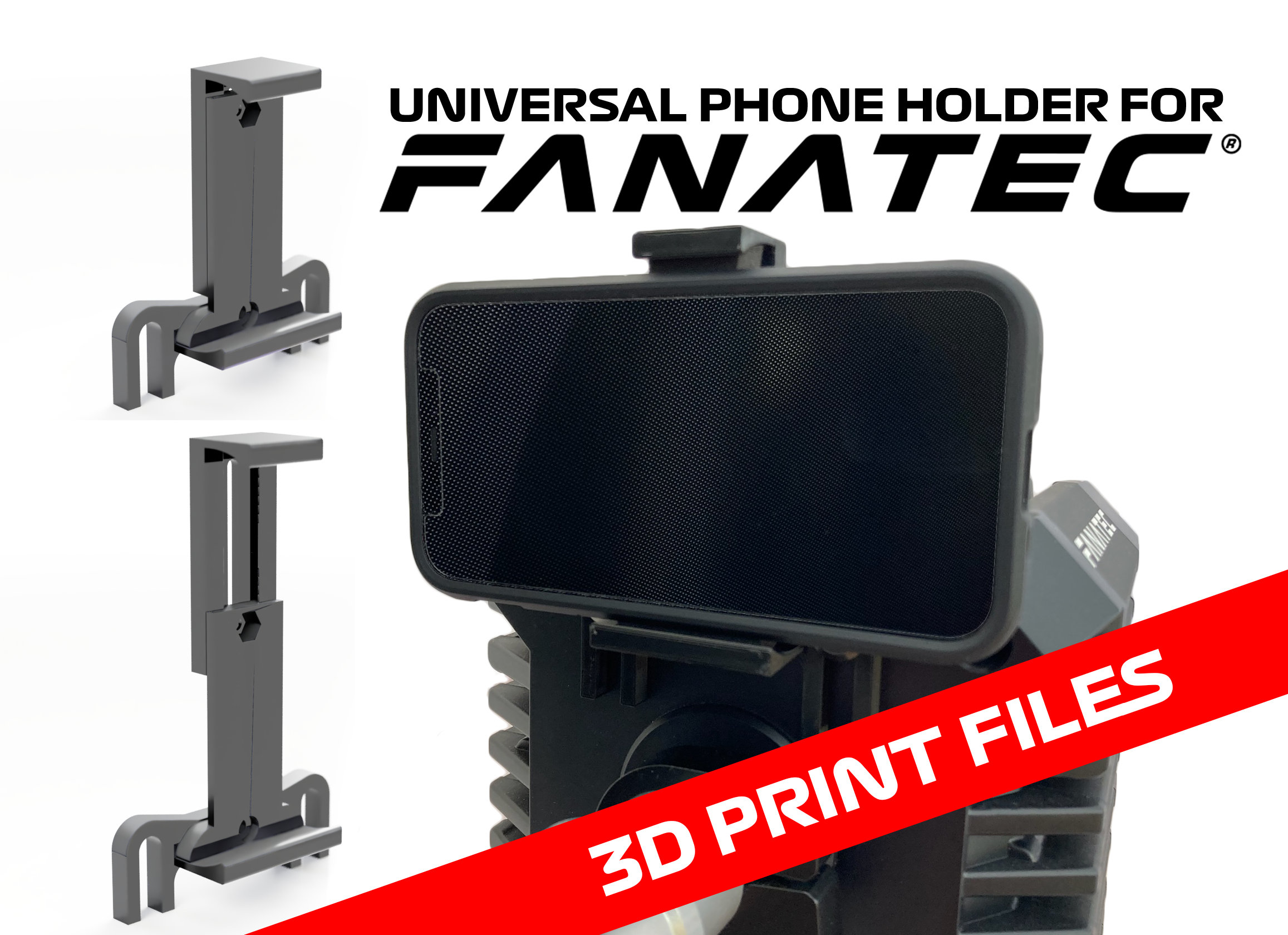 Fanatec DDpro 8Nm電源セット （Fanatec phone holder - Etsy 日本）