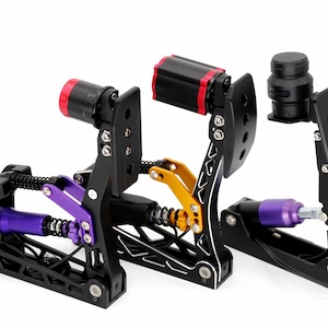 Suporte Simagic P-HPR e GT Haptic Pedal Reactor para pedais Conspit CPP Evo Lite e Apex