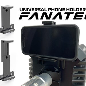 Universal Fanatec Phone Holder - Clubsport, CSL, Podium, DD etc.