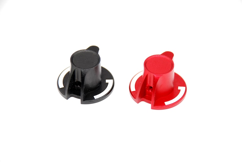 Anodized Aluminium Encoder Knobs for Fanatec Formula v3 Wheel image 3