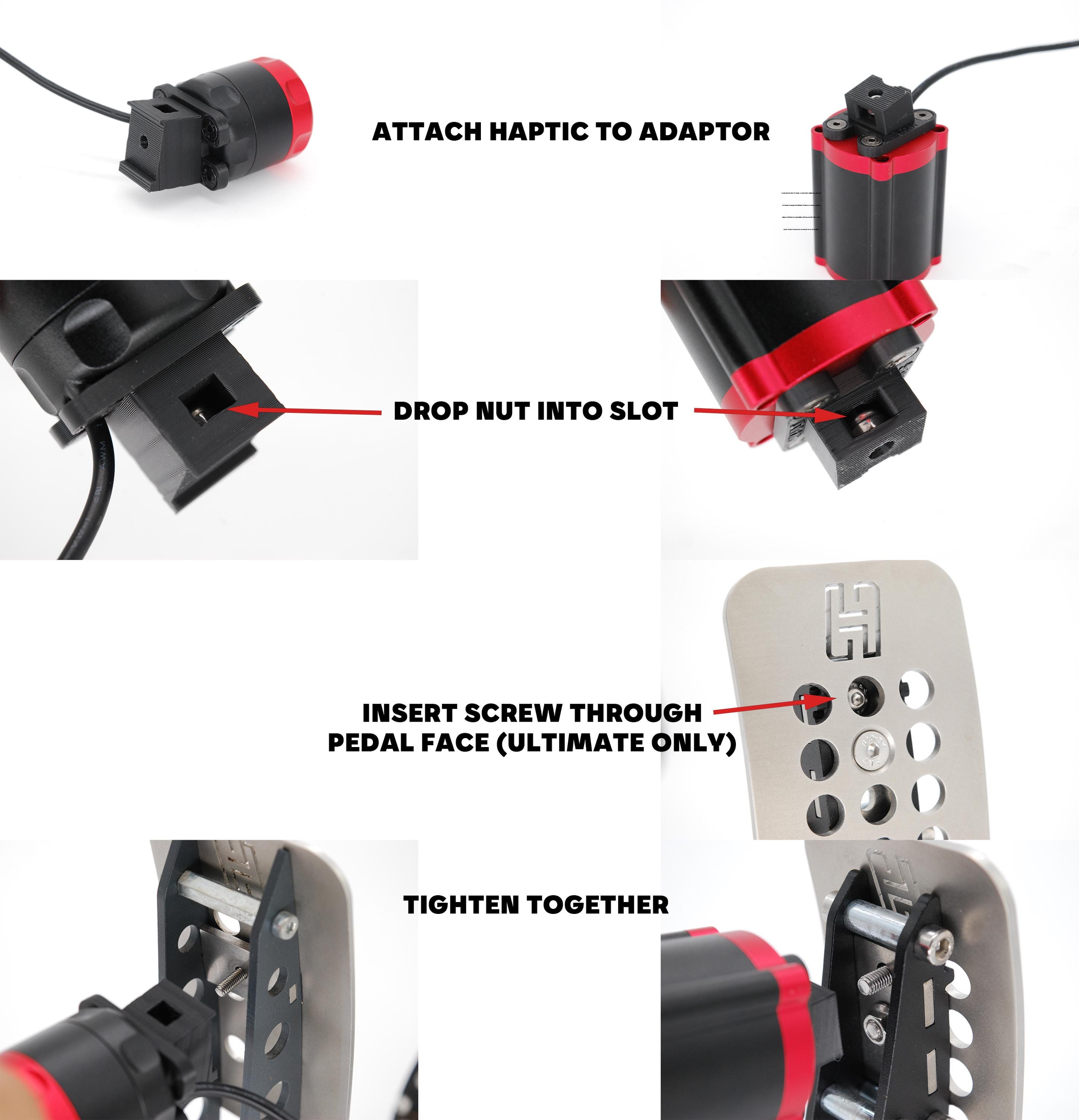 Simagic P-HPR（およびP-HPR GT）ハプティックペダルリアクター