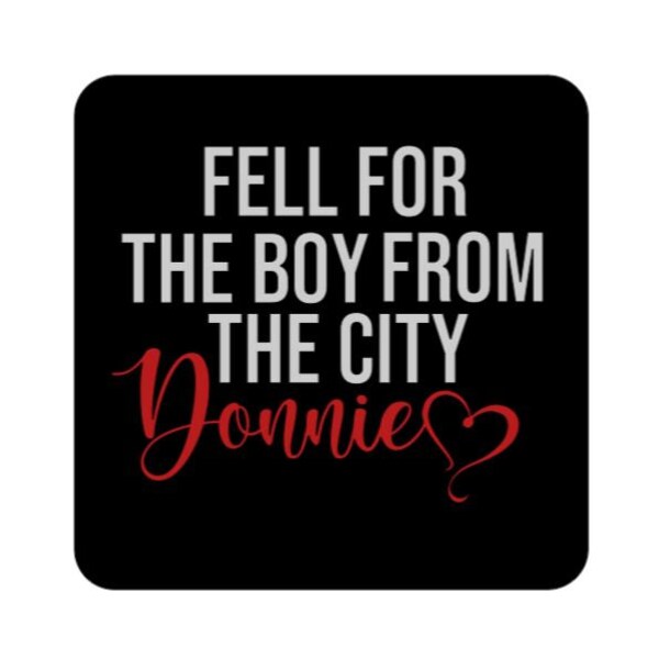 fell for the boy from the city Donnie NKOTB inspired tee or tank