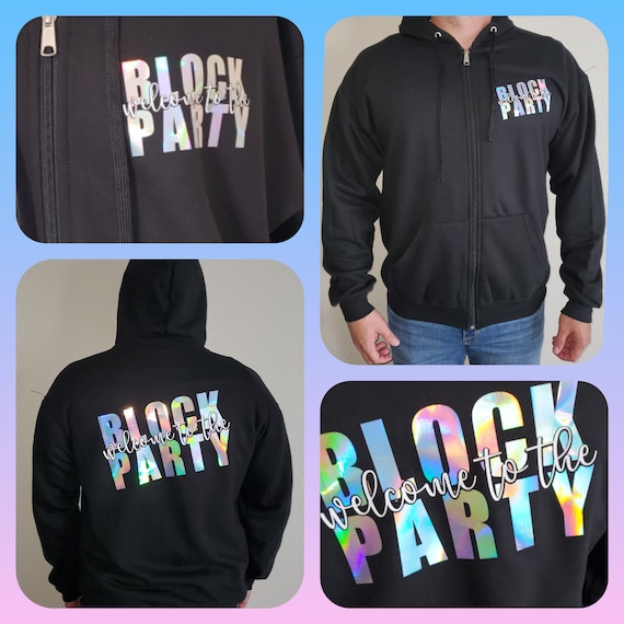 NKOTB Zip up Hoodie Tee New Kids on the Block Mixtape Tour Joey Joe Mcintyre Donnie Wahlberg Danny Wood Jon Jordan Knight NKOTB Block Party Etsy