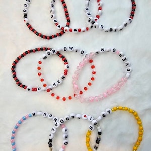 Big Time Rush inspired bead bracelet