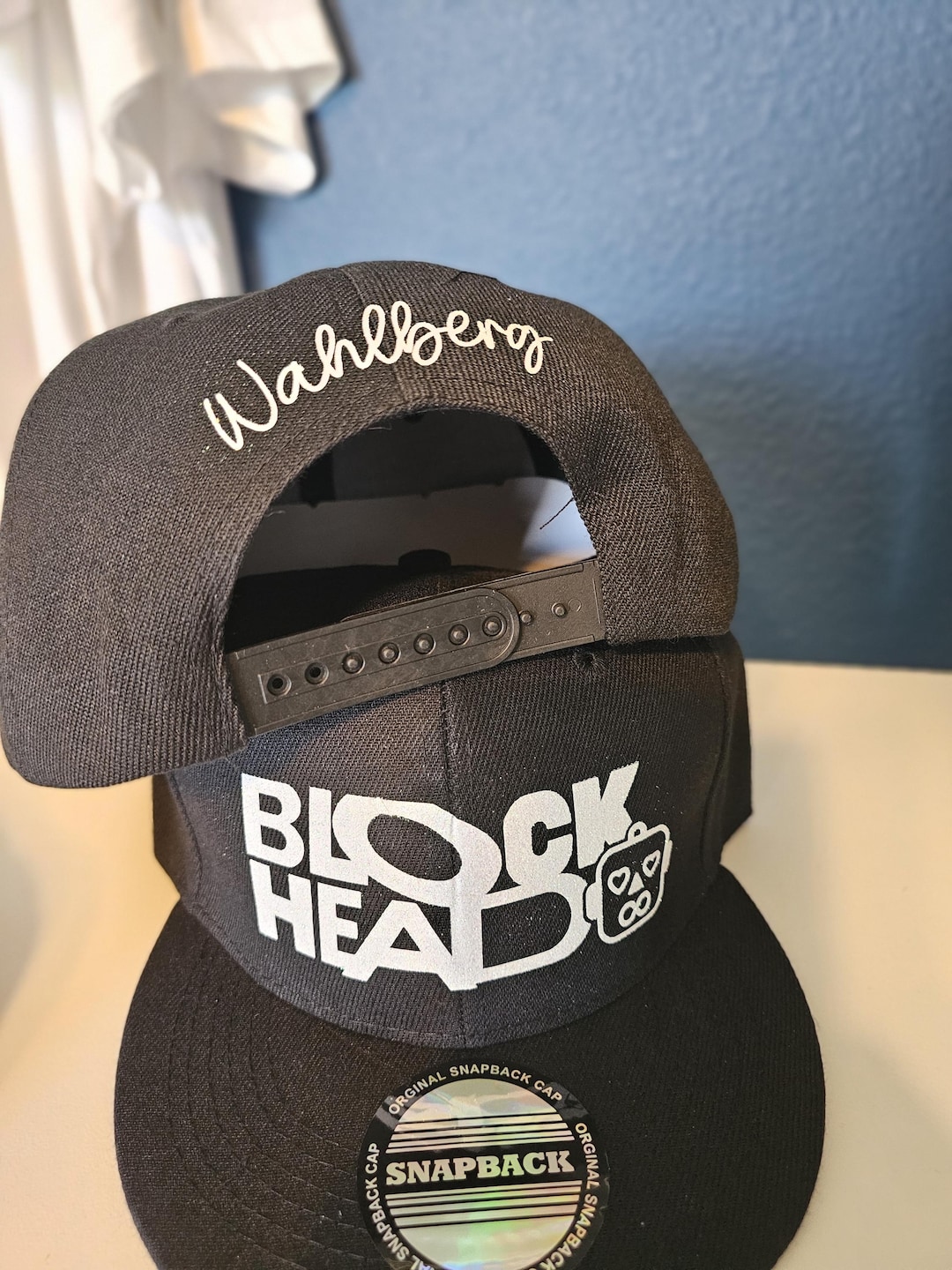 NKOTB New Kids on the Block Blockhead Snapback Hat: Glitter or