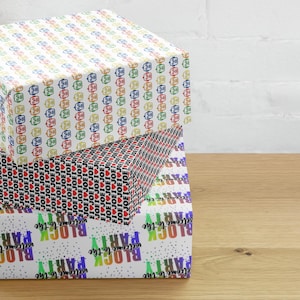 NKOTB Inspired - Wrapping paper sheets - Joe Version