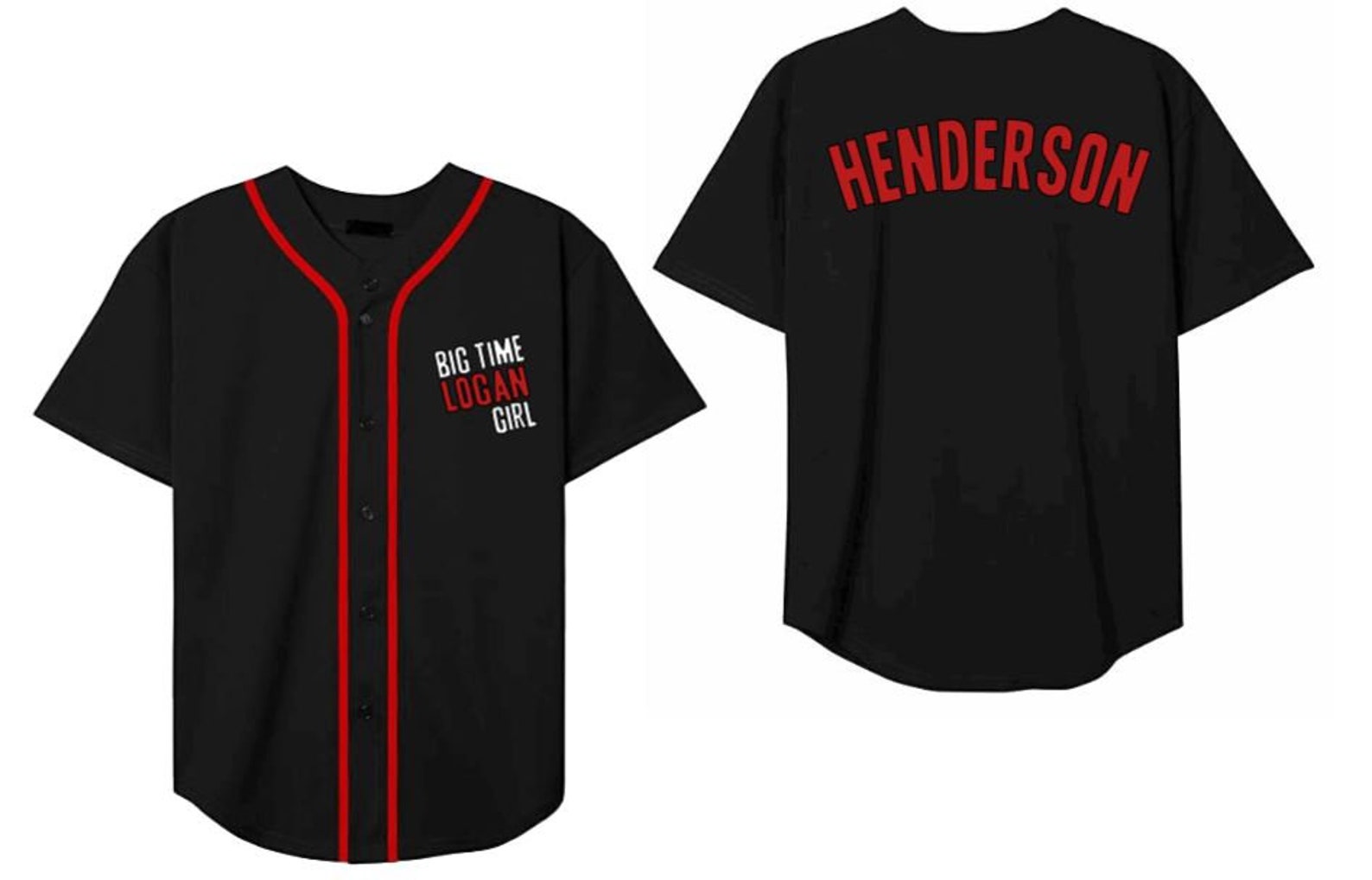 Big Time Rush Inspired Baseball Jersey Etsy
