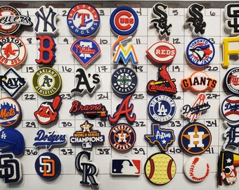 Mlb croc charms Clearance