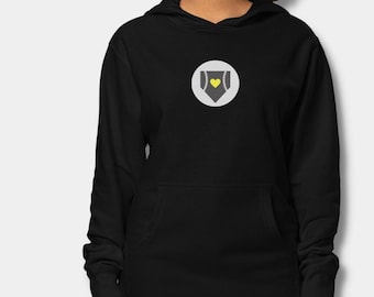 Homeplate Heart Softball Hoodie