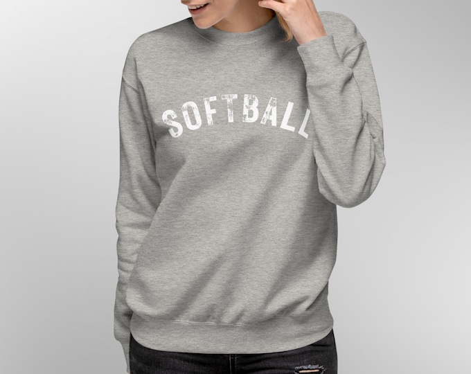 Signature Softball Throwback Crewneck Sweatshirt