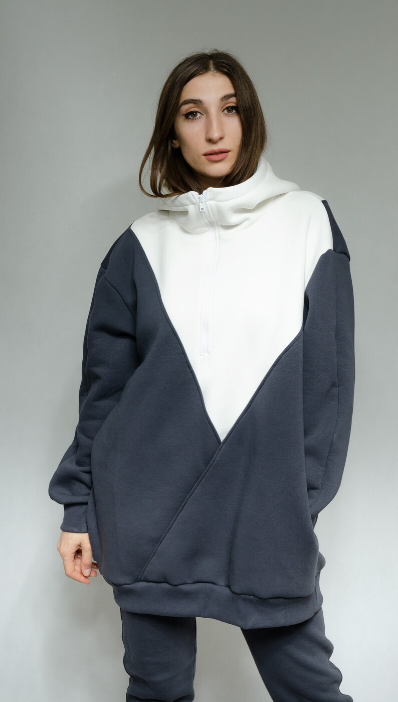 YUSKYWomen YUSKY Womens Velvet Lined Oversized Pure Color Chunky Sweatshirts YUSKYWomen YUSKY Womens Velvet Lined Oversized Pure Color Chunky Sweatshirts