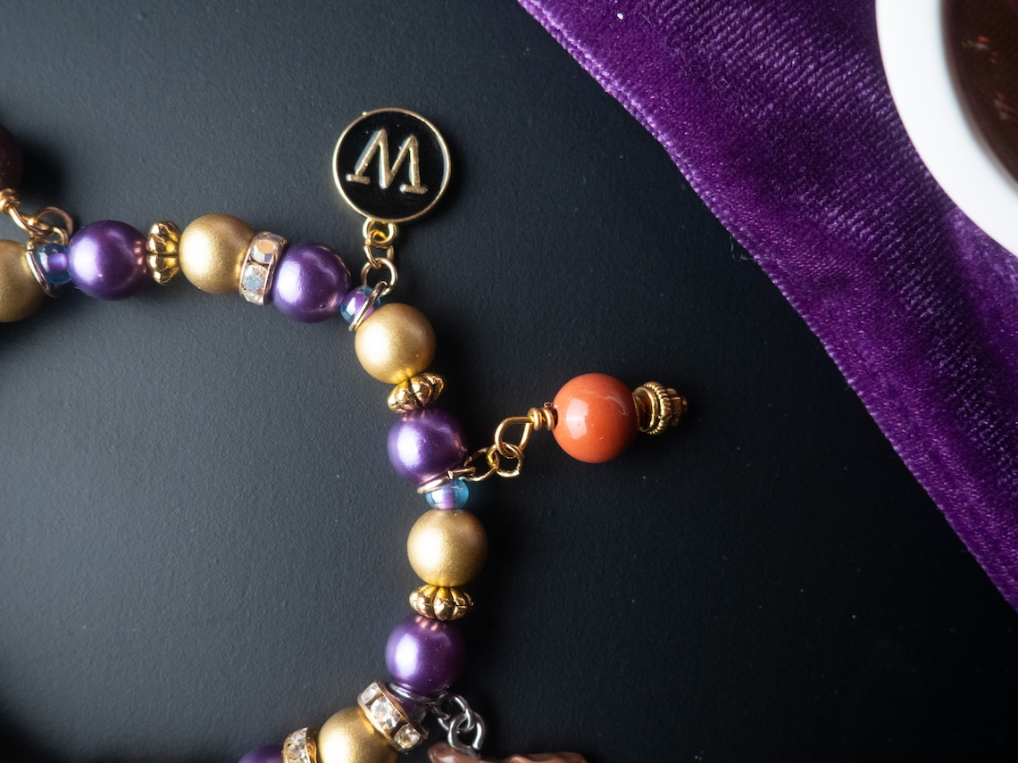 Willy Wonka Beaded Bracelet Etsy willy-wonka-beaded-bracelet-etsy