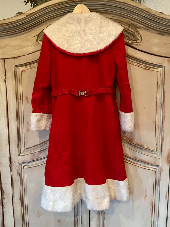 Vintage Christmas Coat Santa Jacket - image 6