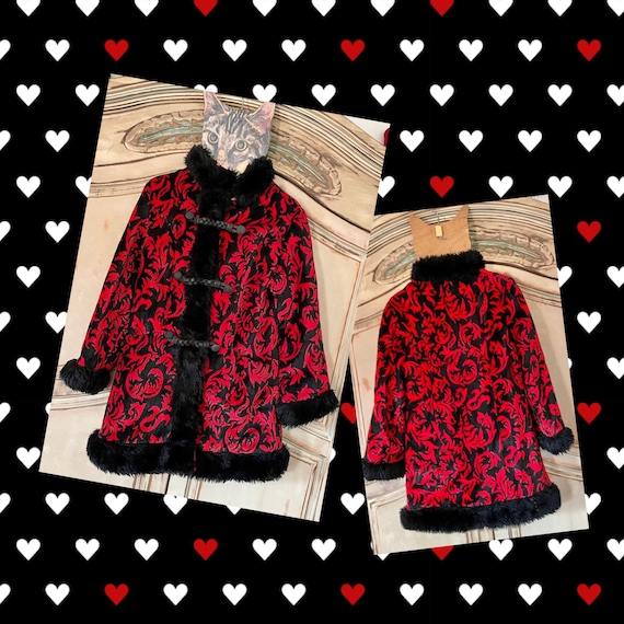 Valentine’s Day! Vintage Tapestry Coat. Estimated… - image 1