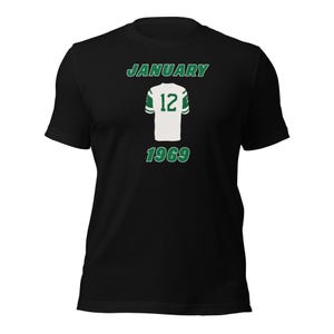 New York Jets Shirt - January 12, 1969 (SBIII)