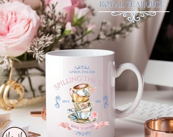 Spilling The Tea Mug: Royal Tea Party Bookish Gift