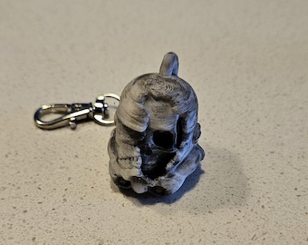 Set of 2! - StormTrooper Skull 3D Printed Key Chain