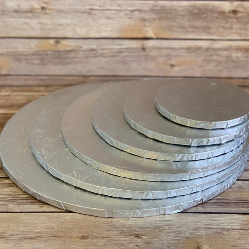 6 Inch Cardboard Cake Pads/ 10 Count / Cake Boards/ Cake Drums Etsy