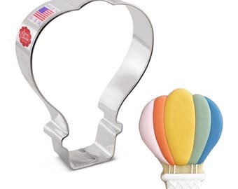 Hot Air Balloon Cookie Cutter 4 1/4"