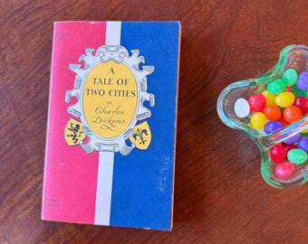 A Tale of Two Cities by Charles Dickens (The Pocket Library, 1957)