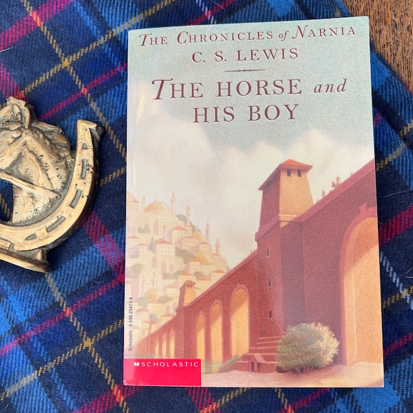 The Horse and His Boy by C. S. Lewis (Scholastic, 1995) Vintage paperback