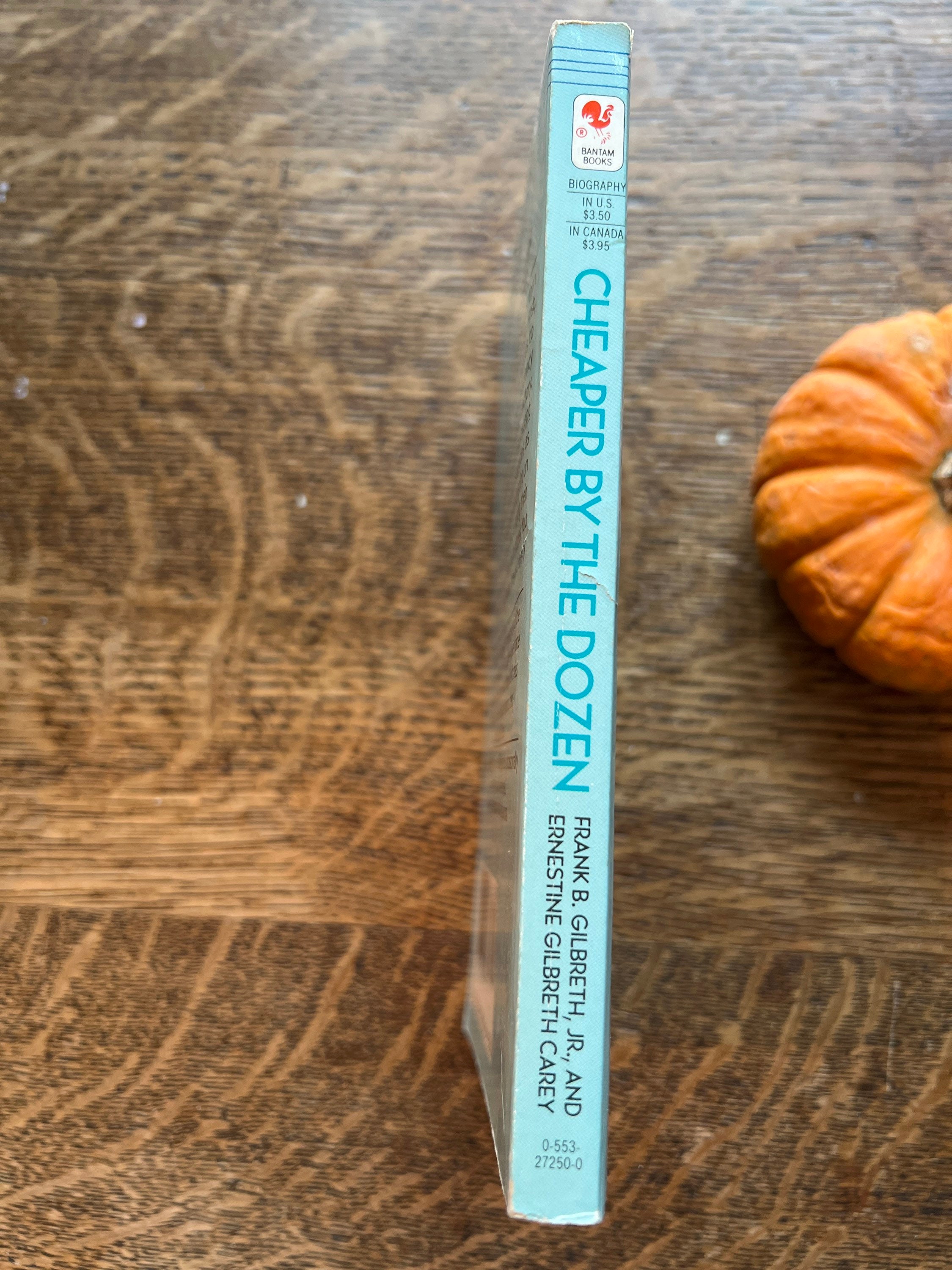 Cheaper by the Dozen by Frank Gilbreth and Ernestine Gilbreth Etsy