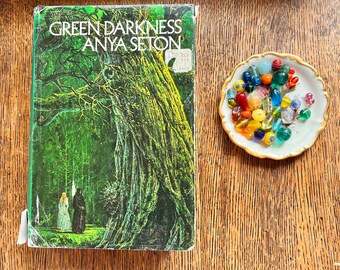 Green Darkness by Anya Seton (Houghton Mifflin Company, 1973) vintage hardcover book
