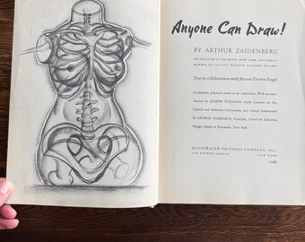 Anyone Can Draw by Arthur Zaidenberg (Illustrated Editions Company, Inc., 1940)