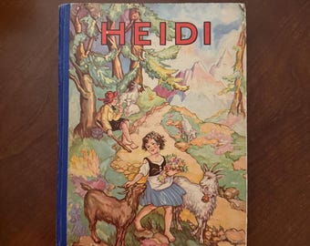 Heidi by Joanna Spyri (Whitman Publishing Company, 1934)