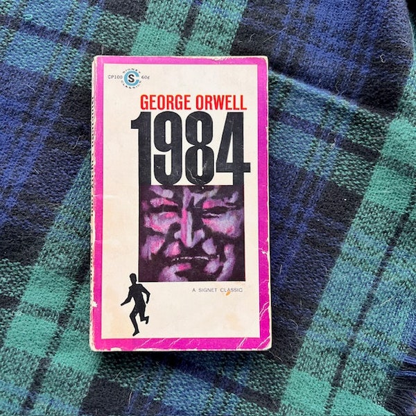 1984 by George Orwell (Signet Classic, 1962) Vintage mass market paperback book in great condition!