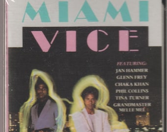Vintage Miami Vice Music Soundtrack 1985 MCA Factory Sealed NEUF