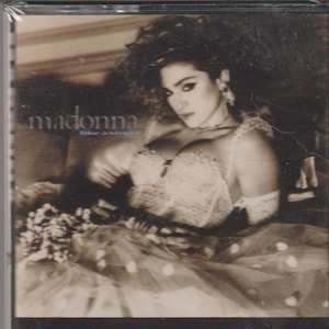 Vintage Madonna Like A Virgin Audio Cassette Factory Sealed NEW 1984 Sire Records