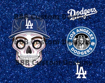 dodgers skull cap