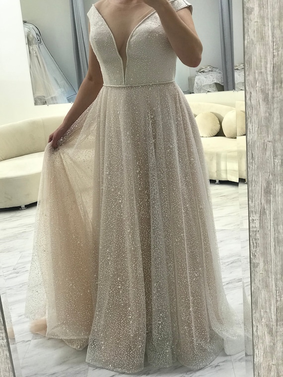 slim fit dress slacks PEARLEQUE BALL GOWN WITH CRYSTAL STRAP main image 0