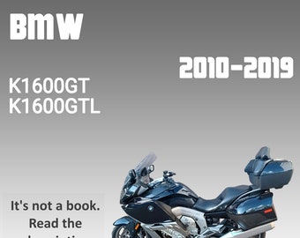 BMW K1600GT K1600GTL ワークショップサービスマニュアル 2010-2019