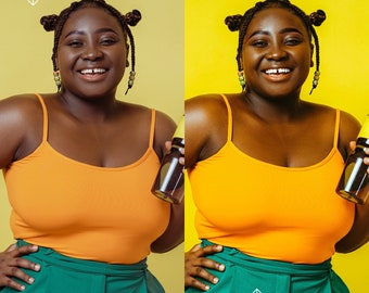 Mellow Yellow Lightroom Presets, Sun-Kissed Photo Filters (Mobile + Desktop)