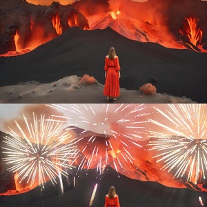 100 Realistic Fireworks Overlays,  Fireworks Overlays, JPG Overlays, Video Overlays, Photo Overlays, Photoshop Overlays, Overlays