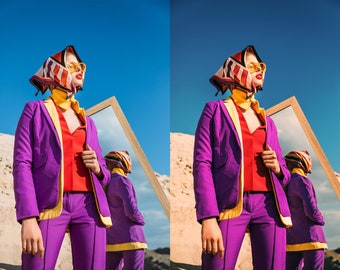 Color Punch Photoshop LUTs, Vibrant Photo and Video Filters (Digital Download)