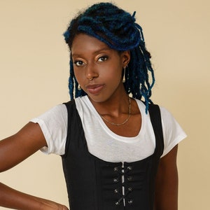 Black Corset, Black Kate Corset, Black Corset Top, Black Corset Vest