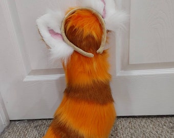 Red Panda Ears and Tail Set - Turning Red Inspired