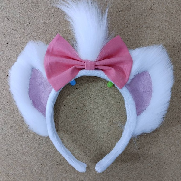 Marie kitten Disney inspired ears - custom