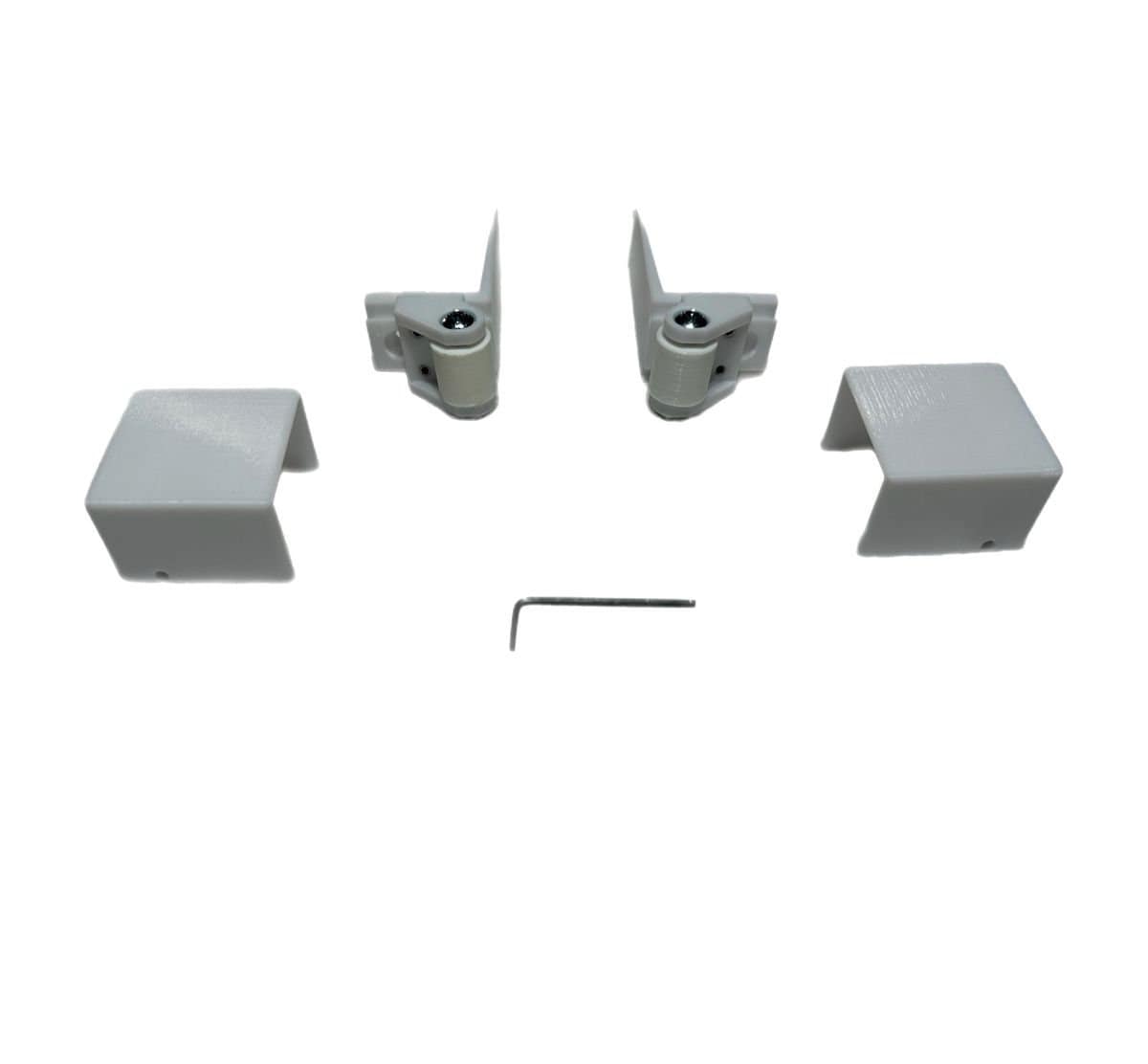 Adjustable Pocket Door Guide Kit includes Hardware Covers Etsy